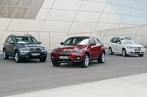 BMW X3, BMW X5 und BMW X6