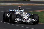 Nick Heidfeld beim freien F1-Training 2008 in Melbourne, Australien
