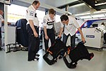 Robert Kubica w�hlt den Sitz f�r das Training aus