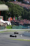 Robert Kubica beim F1-Rennen in Spa/Belgien