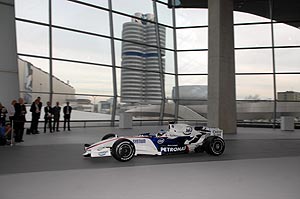 Launch des BMW Sauber F1.08 am 14.01.08 in der BMW Welt in Mnchen
