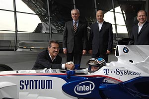 Launch des BMW Sauber F1.08 am 14.01.08 in der BMW Welt in Mnchen