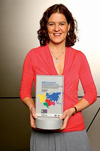 Sonderpreis fr herausragendes persnliches Engagement BMW Group Award fr Interkulturelles Lernen 2007, Dr. Gundula Gwenn Hiller
