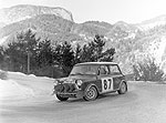 Mini Cooper S bei der Rallye Monte Carlo