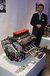 BMW Sportwagen Rennmotor P75 aus dem Jahr 1999, V12-Zylinder, Hubraum: 5.990,5 ccm, 670 Nm bei 4.500 U/Min., 580 PS bei 6.500 U/Min.