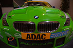 BMW Alpina B6 GT3, ca. 530 PS bei 5.500 U/Min., 290 km/h, 1.350 kg, Preis: 298.000 Eur zzgl. MWSt.