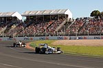Nick Heidfeld beim F1-Rennen in Melbourne, Australien