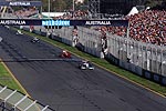 Robert Kubica beim F1-Rennen in Melbourne, Australien