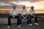 die BMW Sauber F1-Fahrer in Australien: Robert Kubica, Nick Heidfeld und Christian Klien