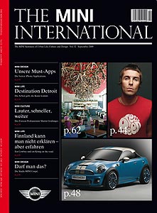 THE MINI INTERNATIONAL, Relaunch des MINI Kundenmagazins September 2009