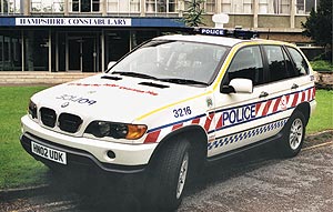 BMW X5 als Einsatzwagen, Modell E53 (2002)