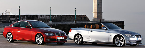 BMW 3er Cabrio, Faceliftmodell E93 und BMW 3er Coupé, Faceliftmodell E92