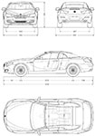 Abmessungen BMW 6er Cabrio