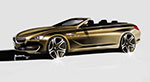 Designskizze BMW 6er Cabrio