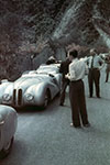 Impressionen von der Rückfahrt der BMW Mille Miglia Mannschaft vom I. Gran Premio Brescia delle Mille Miglia, 28.04.1940