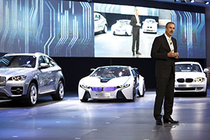 Dr. Klaus Draeger, Mitglied des Vorstands der BMW AG, Entwicklung, Automobilmesse Peking 2010
