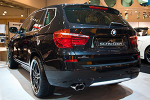 BMW X3 2.0d, optisch bisher nur leicht von AC Schnitzer überarbeitet