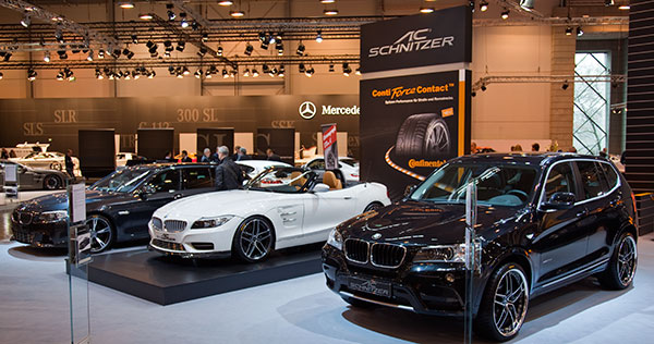 AC Schnitzer ist auf der Essen Motor Show 2010 mit drei Fahrzeugen vertreten