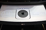 Brabus iBusiness mit Apple Mac mini im Kofferraum.