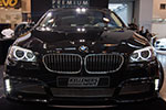 Kelleners BMW 535i (F10), Frontansicht mit zusätzlichen LED-Tagfahrleuchten im Frontspoiler