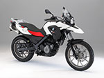 BMW G 650 GS, Standaufnahme im Studio