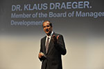 Begrüßung durch Dr. Klaus Dräger, Mitglied des Vortandes der BMW AG, Entwicklung