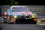 17. BMW ArtCar von Jeff Koons im Renn-Einsatz