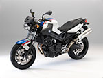 BMW F 800 R Alpinweiss uni/Lupinblau metallic/Magmarot uni