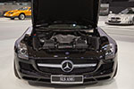 Mercedes SLS AMG, mit Doppel-Kupplungsgetriebe und Transaxle-Bauweise