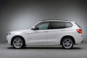 BMW X3 mit BMW M Sportpaket