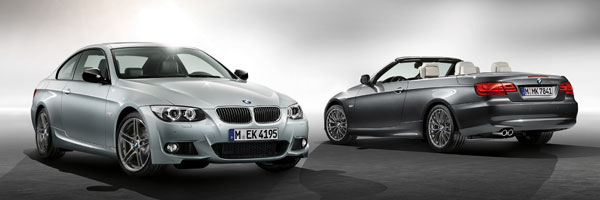 Zwei neue Editionen fr BMW 3er Coup und Cabrio: M Sport Edition (links) und Edition Exclusive