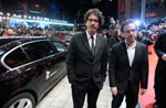 Berlinale 2011: Joel und Ethan Coen vor BMW 7er.