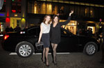 Uschi D&auml;mmrich von Luttitz und Tochter Stephanie.