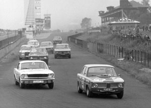 50 Jahre BMW Neue Klasse, BMW 2000 TI auf dem Nrburgring 1966
