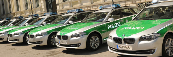 Übergabe von zehn neuen BMW 5er Touring als Streifenwagen für die Bayerische Polizei, Bayerisches Staatsministerium des InnernÜbergabe von zehn neuen BMW 5er Touring als Streifenwagen für die Bayerische Polizei, Bayerisches Staatsministerium des Innern