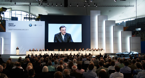 91. Ordentliche Hauptversammlung der BMW AG 12.05.2011: Dr. Norbert Reithofer, Vorsitzender des Vorstandes der BMW AG