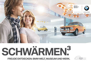 Kampagne BMW Welt, Museum und WerkKampagne BMW Welt, Museum und Werk