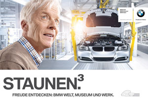 Kampagne BMW Welt, Museum und Werk