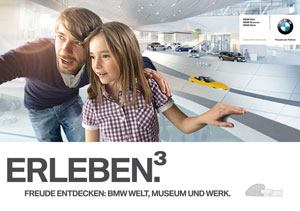 Kampagne BMW Welt, Museum und Werk