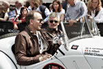 Adrian van Hooydonk und Alfredo Hberli fuhren gemeinsam im BMW 328 das berhmte Oldtimer-Rennen.