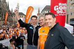 Stadtlauf M�nchen, Startschuss, Felix Neureuther, Martin Thiel, Stefan Herzog