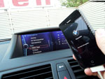 BMW 135i Cabrio, Apps und iPhone Verbindung