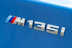 BMW M 135i, Schriftzug am Heck