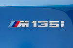 BMW M 135i, Schriftzug am Heck