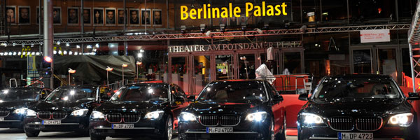 BMW VIP Shuttle Flotte am Theater am Potsdamer Platz