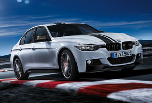 BMW 3er Limousine mit BMW M Performance Komponenten