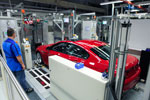 BMW Werk Dingolfing, Montage BMW 6er Gran Coupé, Inbetriebnahme Fahrerassistenzsysteme