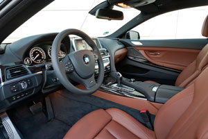 BMW 640d xDrive Coupe. Interieur.BMW 640d xDrive Coup&eacute;. Interieur.