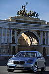 BMW ActiveHybrid 7 (F04 LCI) on location in St. Petersburg