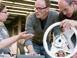 BMW Concept Active Tourer, Interieur Design Team, v.l.n.r. Corona Döring, Max Rathmann, Robert Gold